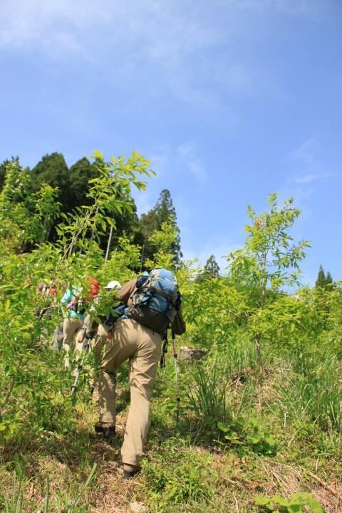 今久保登山口はわかりにくい